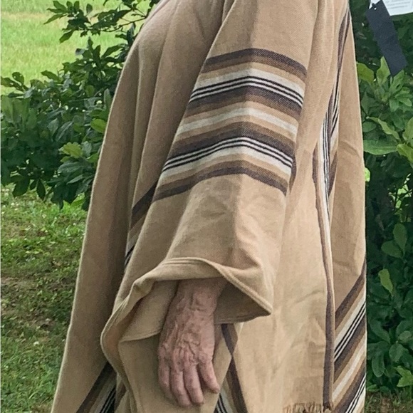 Nili Lotan wool blend poncho sweater one size New With Tags - Picture 8 of 16